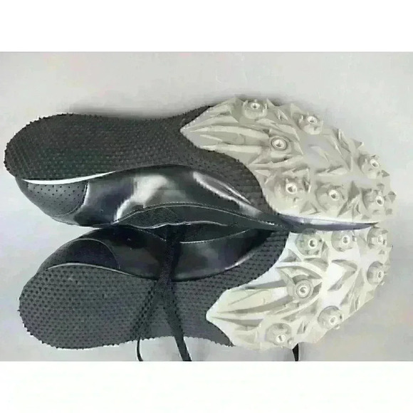 Men's Nike Zoom Rival MD Track & Field Running Spike Shoes Black,carry Bag - Picture 13 of 14